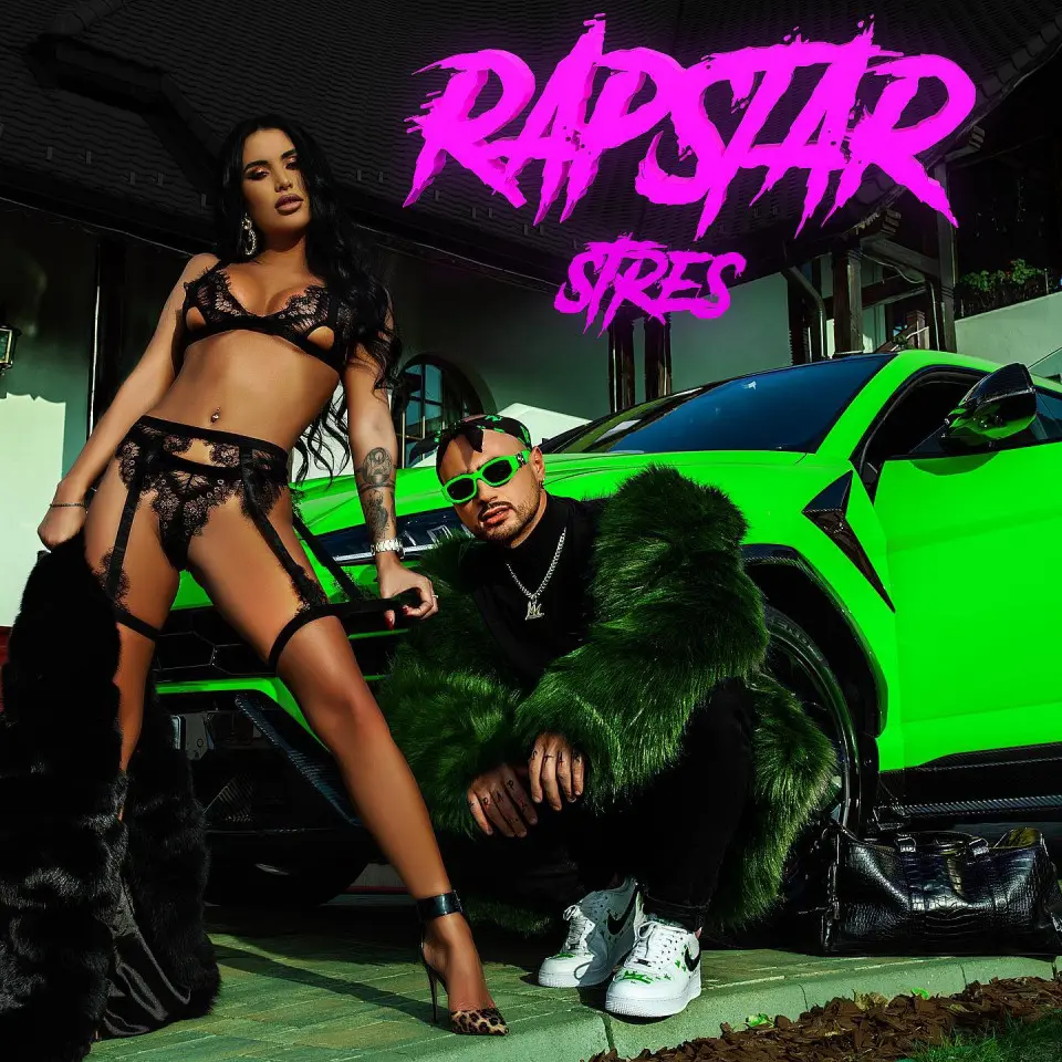 STRES - RAPSTAR + STICKER