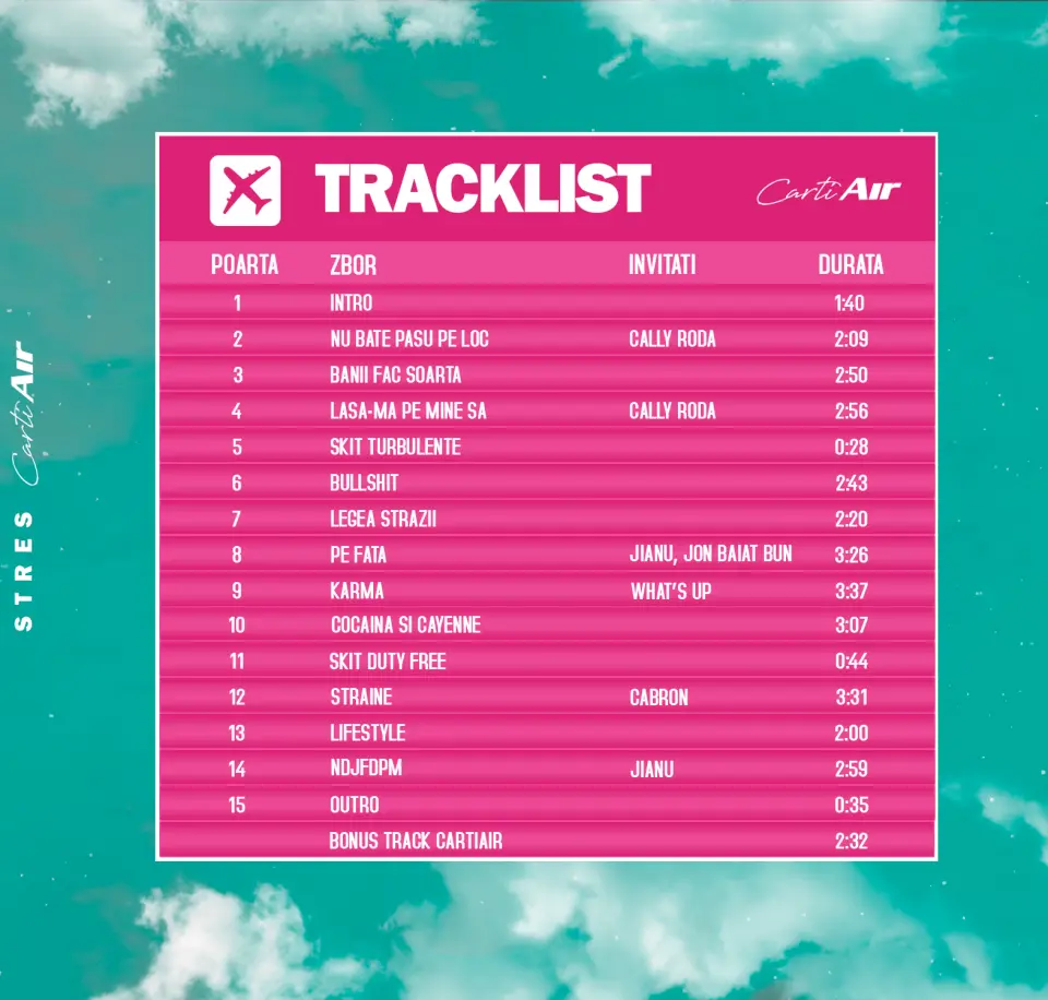 STRES - CARTIAIR + STICKER